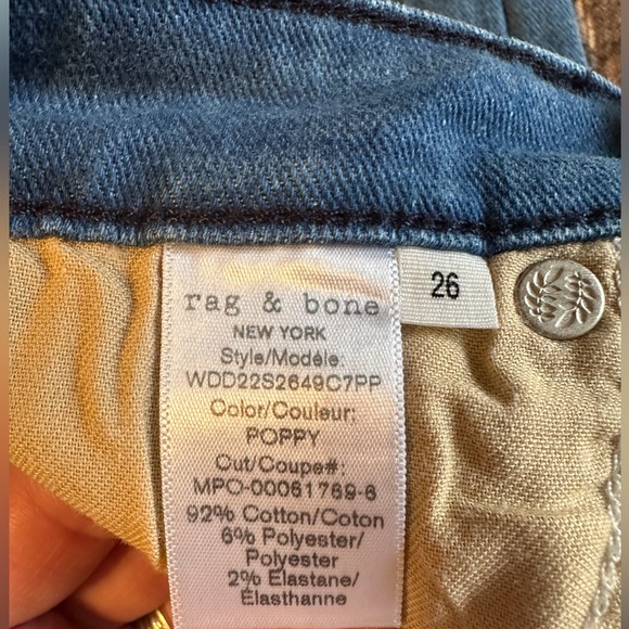 NWT- Rag & Bone Nina High Rise Ankle Flare - Picture 6 of 8